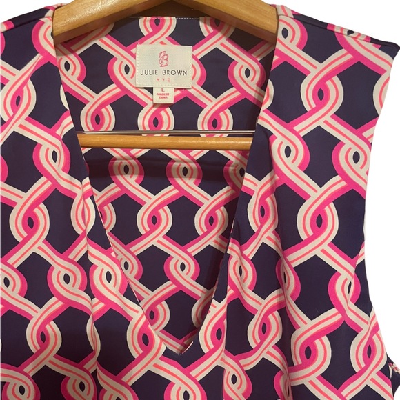 JB Julie Brown Dress Size L - Picture 3 of 7